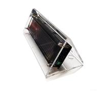 VFD2515 Analizzatore di spettro musicale con display VFD, ingresso audio e microfono MEMS, 10 modalità di visualizzazione per analisi del livello audio e ritmo (JVFD2515 (Wide))