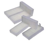VFEBTSD 6 pezzi di filtro HEPA in spugna e 4 pezzi di spazzola laterale for aspirapolvere robot compatibili con accessori Chuwi V55 V50 V5 V5s V3 V3s V50 Pro X5(6 hepa filter)