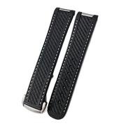 VFEBTSD Cinturino in gomma siliconica da 20 mm compatibile con Omega compatibile con Seamaster 300 AT150 Aqua Terra Ultra Light 8900 con fibbia in acciaio bracciali, 20mm NO Buckle