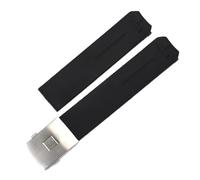 VFEBTSD Cinturino in gomma siliconica da 20 mm e 21 mm, compatibile con Tissot Touch Collection Expert Solar Series T091T013 T081 da uomo, 21mm, Acetato, Nessuna pietra preziosa