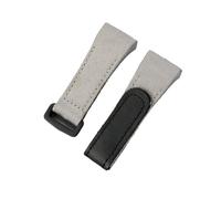 VFEBTSD Cinturino in pelle da uomo, compatibile con cinturino in nylon Richard Mille, cacciavite a 4 stelle RM50/53, 25 mm(Gray)