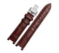 VFEBTSD Cinturino per orologio in vera pelle compatibile con Tissot Tianwang Folli Follie Michael Kors MK Mk5774 Uomini Donne Notch Cinturino 16 18 mm Wristband, 22mm-13mm
