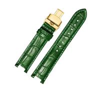 VFEBTSD Cinturino per orologio in vera pelle compatibile con Tissot Tianwang Folli Follie Michael Kors MK Mk5774 Uomini Donne Notch Cinturino 16 18 mm Wristband, 16mm-8mm