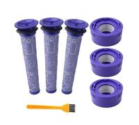 VFEBTSD Compatibile con filtro V8 di ricambio compatibile con aspirapolvere V8 Animal V8 Absolute V8 Motorhead SV10 V7 Animal Fluffy Cordless Stick (6 pezzi)