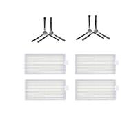 VFEBTSD Compatibile con gli accessori di ricambio for aspirapolvere robot Midea VCR04W, panni for mocio, stracci, spazzola laterale e filtro HEPA.(2 set)