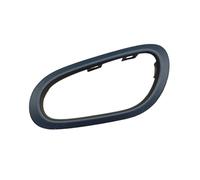 VFEBTSD Compatibile con i telai delle maniglie interne delle porte anteriori e posteriori NISSAN Navara. Maniglia interna della porta con telaio nero.(Front left door)