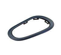 VFEBTSD Compatibile con Nissan Navara porta anteriore e posteriore cornice maniglia interna maniglia interna telaio nero (porta posteriore destra)