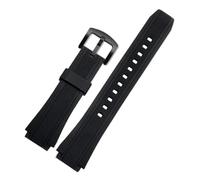 VFEBTSD EF552 Cinturino sportivo in gomma compatibile con cinturini Casio Edifice EF-552 EF-552D-1A da uomo in silicone fibbia in acciaio inossidabile 25 x 20 mm, 25mm-20mm