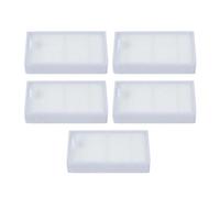 VFEBTSD Kit filtro spazzola laterale for aspirapolvere compatibile con ZACO V3 V3s V5 V5s V5s Pro compatibile con Medion MD 18500 18600 MD18501 MD16192