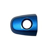 VFEBTSD Maniglia Esterna for portiera Auto, Bianca, Compatibile con Toyota Yaris 2007-2011, Corolla Prius Solara, Pontiac Vibe, Camry 2004-2008, RAV4 Highlander(Blue Cover Hole)