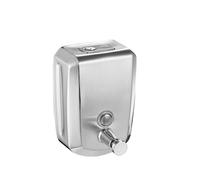 VFfotO Dispenser di sapone da bagno a pressione manuale in acciaio inossidabile 304 da parete (a-800 ml)