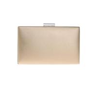 VFIDPSU PU Female Evening Bags Golden Luxury Small Clutch Chain Shoulder Flap Design Handbags Purse(Gold)