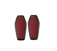 VFKJGNcgfb Compatibile for BYD Atto 3 Song PRO Lied Han EV Max Yuan Plus Tang DM 2018 Qin Plus Borsa protettiva in pelle metallica(Red)