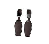 VFKJGNcgfb Compatibile for BYD Atto 3 Song PRO Lied Han EV Max Yuan Plus Tang DM 2018 Qin Plus Borsa protettiva in pelle metallica(Brown Set1)