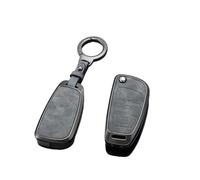 VFKJGNcgfb Custodia for chiave auto Shell compatibile for Audi C5 C6 R8 A1 A3 A4 A5 A6 A7 Q3 Q5 Q7 S6 B6 B7 B8 8P 8V 8L TT RS RS3 S3(Case and Keychain B)