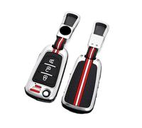 VFKJGNcgfb Custodia protettiva for custodia protettiva for chiave auto compatibile for Great Wall Haval Hover H1 H3 H6 H2 H5 C50 C30 C20R M4(C2-1-silver-Ring)
