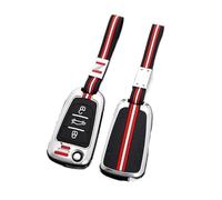 VFKJGNcgfb Custodia protettiva for custodia protettiva for chiave auto compatibile for Great Wall Haval Hover H1 H3 H6 H2 H5 C50 C30 C20R M4(C3- silver-chain)