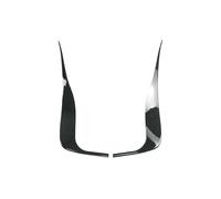 VFKJGNcgfb Paraspruzzi posteriori, paraspruzzi compatibili con Corvette C6 ZR1/Z06 2005-2013, kit carrozzeria in fibra di carbonio nera lucida, plastica, coppia(Glossy Black)