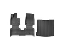 VFKJGNcgfb Tappetini for auto con guida a sinistra e rivestimenti for il carico compatibili for NIO ET7 2024 2025 TPE 3D for tutte le stagioni schienale bagagliaio(4PC Set)