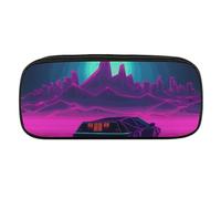 VFMKT Astuccio in pelle impermeabile carino portapenne da viaggio per cosmetici organizer portapenne per uomini e donne, immagini di ripresa, stile