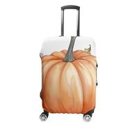 VFMKT Autunno Acquerello Zucche Copertura per Bagagli da Viaggio Elastico Lavabile Copertura per Valigie Antipolvere Antigraffio Protezione per Valigia Adatto 19-32 Pollici Bagaglio, Stile:, S