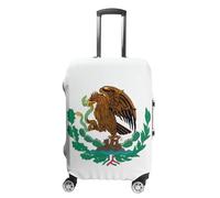 VFMKT Bandiera del Messico, copertura elastica lavabile per valigia, antipolvere, antigraffio, adatta per bagagli da 48 a 81 cm, Stile:, S