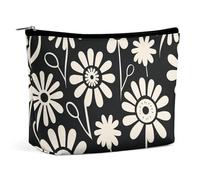 VFMKT Borsa per il trucco da donna, impermeabile, borsa per cosmetici allegra e splendida, con cerniera, organizer da viaggio per articoli da toeletta da donna, Stile:, Taglia unica