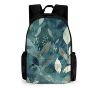 VFMKT Cartone animato semplice foglie zaino leggero impermeabile per computer portatile di grande capacità zaino casual da viaggio zaino da viaggio per uomo donna, stile, 42 x 30,5 cm, Stile