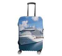 VFMKT Copertura elastica lavabile per valigie da viaggio con navi da crociera, antipolvere, antigraffio, adatta per bagagli da 48 a 81 cm, Stile:, XL