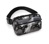 VFMKT Marsupio con aereo dell'esercito americano per donne e uomini, regolabile, borsa da cintura per viaggi, sport, escursionismo, 20 x 13 cm, stile, Stile:, 20x13cm