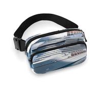 VFMKT Marsupio con navi da crociera per donne e uomini, regolabile, marsupio per viaggi, sport, escursionismo, 20 x 13 cm, stile, Stile:, 20x13cm