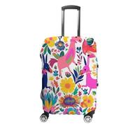 VFMKT Mexican Otomi Animals Travel Luggage Cover Elastico Lavabile Copertura Antipolvere Anti-Graffio Valigie Protector Adatto 19-32 Pollici Bagagli, Stile:, M