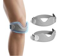 Vfrdsa Confezione da 2 cinghie per tendine rotuleo 3D, a forma di V | Tutore per rotula per uomo/donna, ginocchiera per corsa, palestra, sollevamento pesi, supporto rotuleo per strappi al menisco