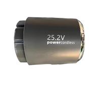 VFUNIOUSF Batteria Rimovibile da 25,2 V, Compatibile con JASHEN, aspirapolvere Portatile JS-AV02A02(Black)