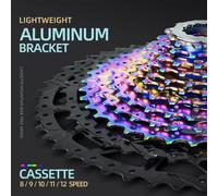 VG SPORTS 8 9 10 11 12 Velocidade Mountain Bike Cassetta separata Staffa ruota libera Pignone 9V 10V 11V 12V MTB Parti bici