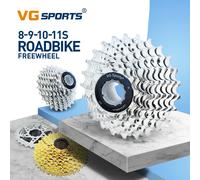 VG Sports 8 9 10 11 Velocità Velocidade Bici Da Strada Ruota Libera Roadbike Cassetta 8v 9v 10v 11v 28t 32t Bicicletta Ruota Libera Bici Pignone