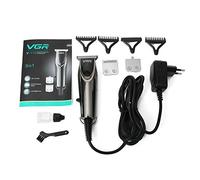 VG Tagliacapelli R con linea professionale a testa di olio a forma di Nicked Beauty Power Hair Clipper 3 lame Push White-V111 (nero)