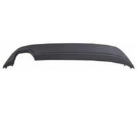 VG4001861 spoiler paraurti post nero con 2 scarichi a sx per VW Golf dal 2012