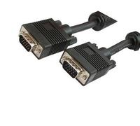 Cavo VGA MediaRange termin. HD 15 Pin M/M 20,0 m Nero