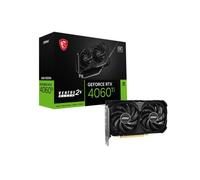 VGA MSI GeForce® RTX 4060 TI 8GB Ventus 2X BLACK E1 OCMsi
