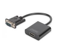 Digitus DA-70473 cavo e adattatore video 0,15 m Nero ( DA-70473 )