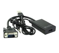 VGA to HDMI Converter with USB Power and Audio, 1080p NEW