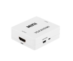 VGA-zu-HDMI-Signalkonverter Cabletech mit Audiofunktion - Plug&Play