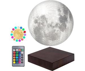 VGAzer 3D Stampa lampade a levitazione magnetica a luce lunare per la casa, deco