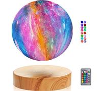 VGAzer Lampada Luna Magnetica Fluttuante Rotante Luce Di Luna Lampada Da Scrivania Multicolore