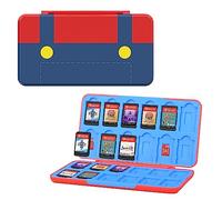 VGBUS Switch - Custodia da gioco compatibile con Nintendo Switch/Oled/Lite.Switch Game Case Holder per Nintendo Switch Game Card con 24 carte da gioco. (Mario)