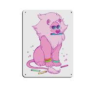 VGDFH Poster in metallo a tema anime Steven Universe (24), retrò, stile chic, arte retrò, pittura in ferro, per bar, grotte, bar, famiglia, garage, decorazione da parete, 30 x 40 cm