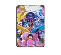 VGDFH Poster in metallo a tema anime Steven Universe (6), retrò, stile chic, arte retrò, pittura in ferro, per bar, grotte, bar, famiglia, garage, decorazione da parete, 20 x 30 cm
