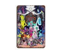 VGDFH Targa in metallo vintage a tema anime Steven Universe (1), decorazione artistica da parete per casa, pub, club, caffetteria, bar, decorazione artistica da parete retrò, 20 x 30 cm