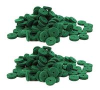 VGEBY 180PCS Green Pure Wool Piano Keyboard Felt Pad Accessori per Strumenti Musicali Rotondi Accessori per Pianoforte